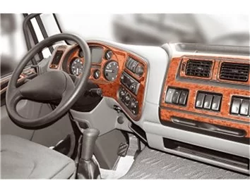 Car accessories Daf LF 03.2001 3D Interior Dashboard Trim Kit Dash Trim Dekor 23-Parts