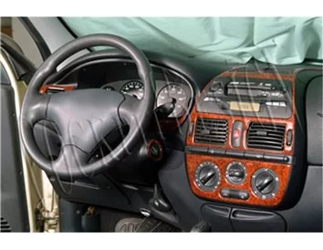 Car accessories Fiat Brava-Marea 10.1995 3D Interior Dashboard Trim Kit Dash Trim Dekor 8-Parts