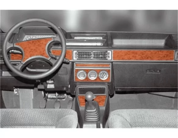 Fiat Tipo 01.91-05.95 3D Interior Dashboard Trim Kit Dash Trim Dekor 22-Parts