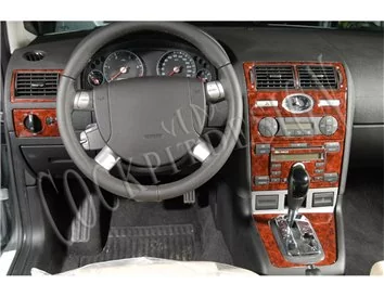 Car accessories Ford Mondeo 06.03-06.06 3D Interior Dashboard Trim Kit Dash Trim Dekor 13-Parts