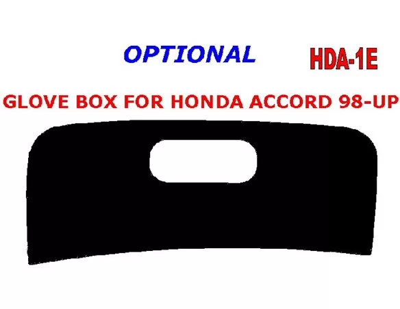 Car accessories Honda Accord 1998-2000 glowe-box Interior BD Dash Trim Kit