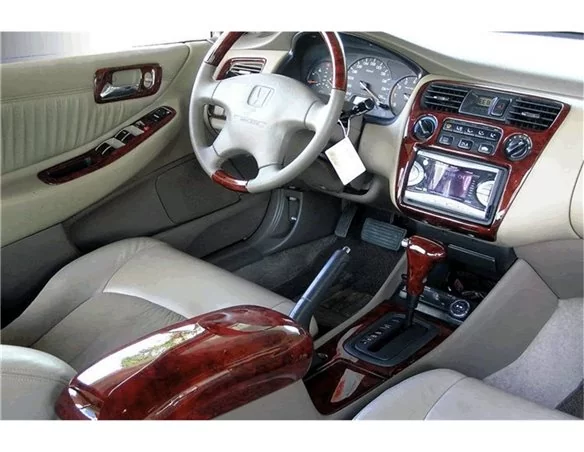 Honda Accord Euro 06.98-02.02 3D Interior Dashboard Trim Kit Dash Trim Dekor 11-Parts