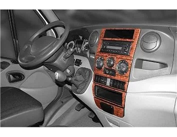 Car accessories Iveco Daily 01.2007 3D Interior Dashboard Trim Kit Dash Trim Dekor 7-Parts