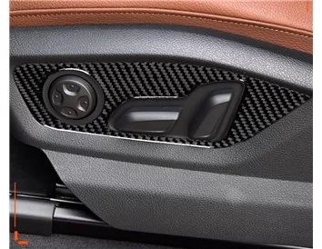 Audi Q7 4M seit 2015 3D Interior Dashboard Trim Kit Dash Trim Dekor 28-Parts