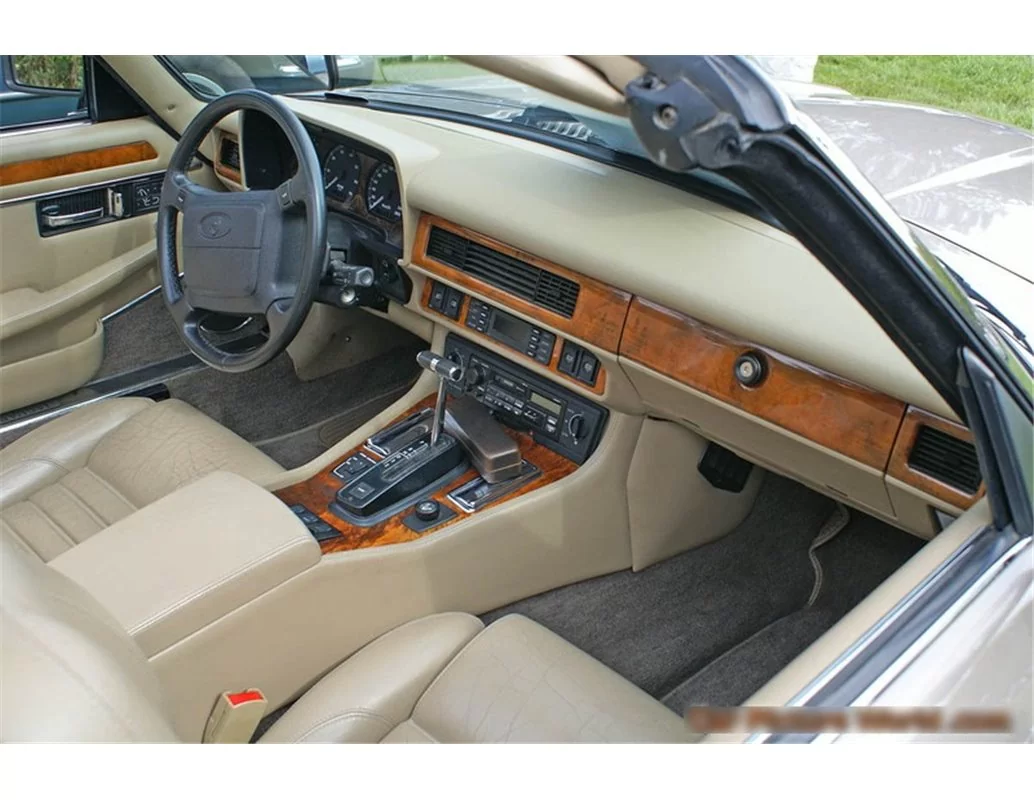 Jaguar XJS 1982-1992 Ensemble complet, vitesse automatique, levier de vitesse Type 1 Intérieur BD Dash Trim Kit - 1
