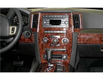 Car accessories Jeep Grand Cherokee 2008-2010 Full Universal Set Interior BD Dash Trim Kit