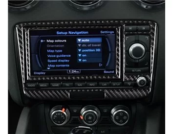 Car accessories Audi TT 2007-2014 Full Set, Without NAVI Interior BD Dash Trim Kit