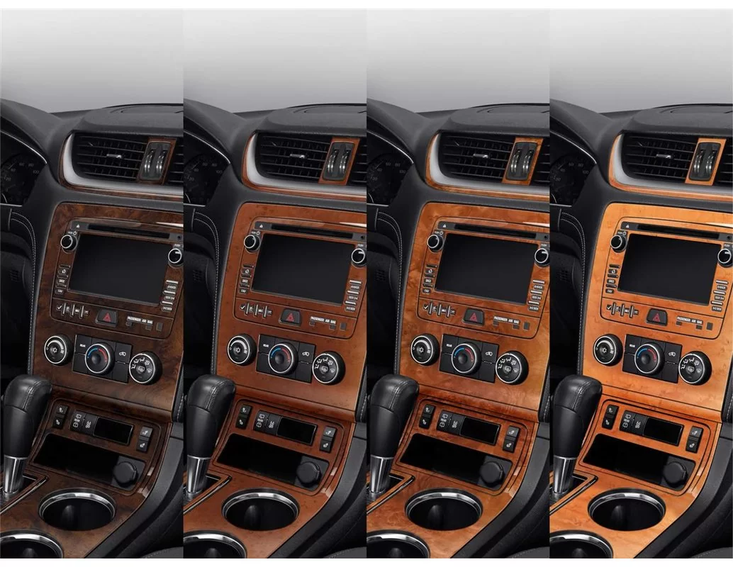 Kia Cerato HB 04.2007 3D Interior Dashboard Trim Kit Dash Trim Dekor 10-Parts - 1 - Interior Dash Trim Kit