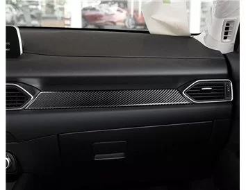 Mazda CX-5 KF ab 2017 Inleg dashboard Interieurset aansluitend en pasgemaakt op he 27 -Teile - 6