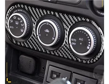 Mazda MX-5 Miata NC Mk3 2009-2015 Kit de garniture de tableau de bord intérieur 3D Dash Trim Dekor 40-Parts - 4