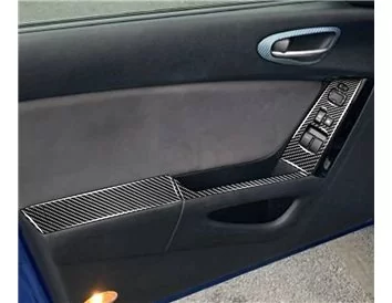 Mazda RX-8 2003-2007 Full Set, With NAVI system Interior BD Dash Trim Kit - 6 - Interior Dash Trim Kit