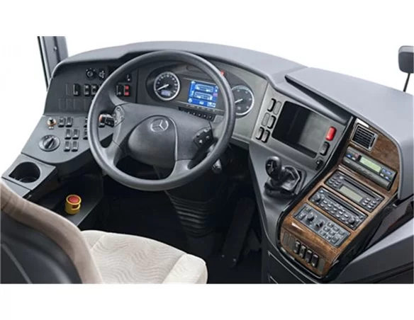 Mercedes Travego 01.2011 Kit de garniture de tableau de bord intérieur 3D Dash Trim Dekor 47-Parts - 1