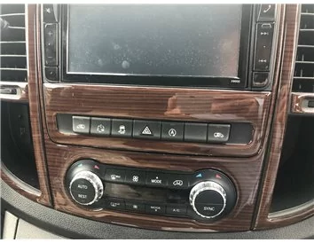 Mercedes Vito W447 01.2015 Inleg dashboard Interieurset aansluitend en pasgemaakt op he 21 -Teile - 5