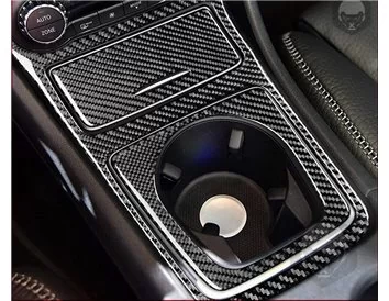 Mercedes-Benz Classe CLA 2014-2017 Kit de garniture de tableau de bord intérieur 3D Dash Trim Dekor 46-Parts - 10