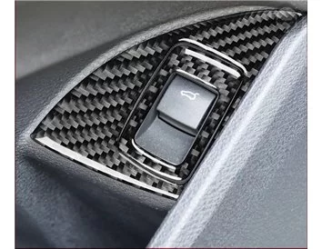 Car accessories BMW X1 F48 2015 up 3D Interior Dashboard Trim Kit Dash Trim Dekor 32-Parts