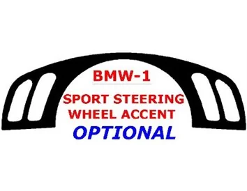 Car accessories BMW X5 1998-2006 Sport Steering Wheel Accent Interior BD Dash Trim Kit