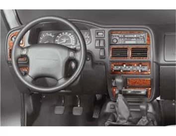 Opel Frontera 03.95-09.98 3D Interior Dashboard Trim Kit Dash Trim Dekor 13-Parts - 1 - Interior Dash Trim Kit