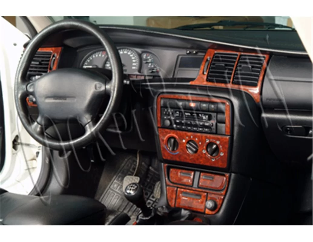 Opel Vectra B 08.95-08.02 3D Interior Dashboard Trim Kit Dash Trim Dekor 20-Parts - 1