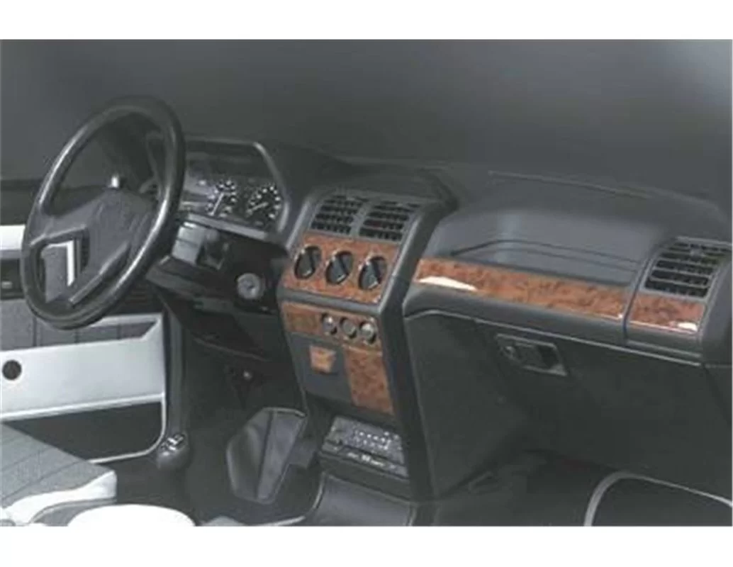 Peugeot 205 10.90-09.95 3D Interior Dashboard Trim Kit Dash Trim Dekor 11-Parts - 1