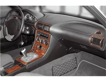 Car accessories BMW Z3 E36-8 04.1999 3D Interior Dashboard Trim Kit Dash Trim Dekor 41-Parts