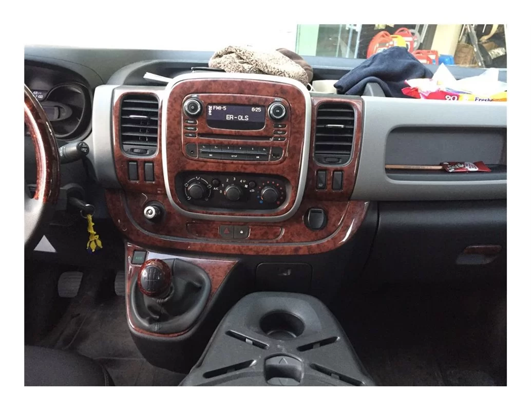Fiat Talento 01.2015 Inleg dashboard Interieurset aansluitend en pasgemaakt op he 19 -Teile - 1