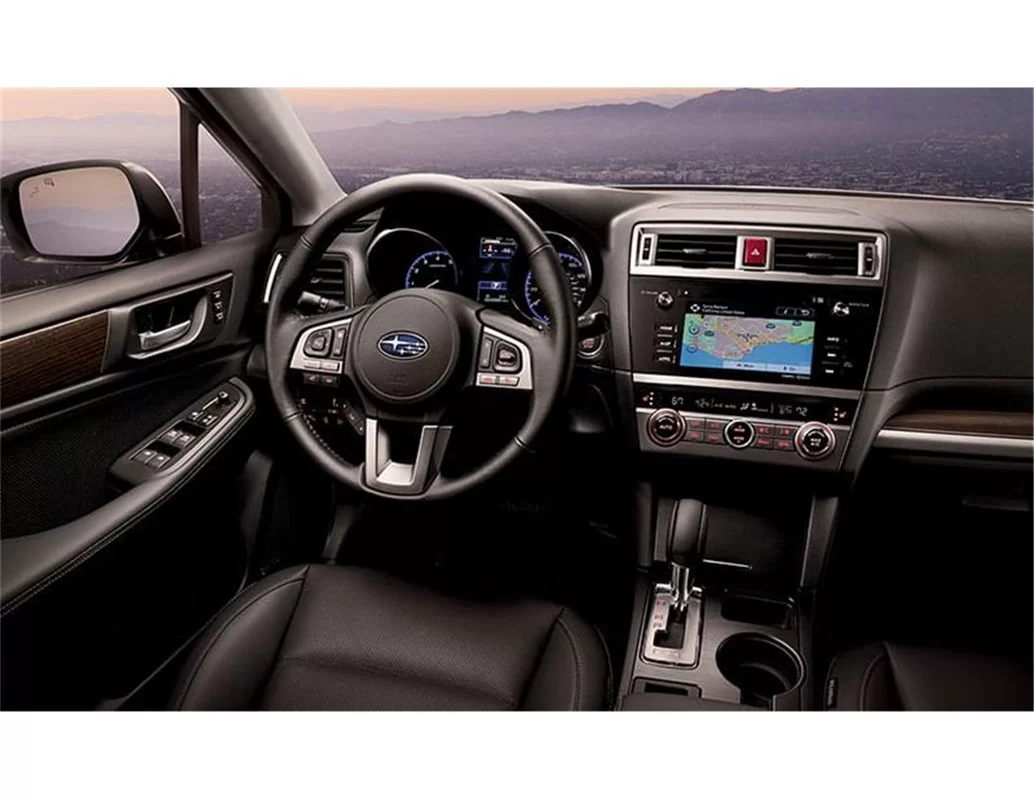 Subaru Legacy 2015-2017 Inleg dashboard Interieurset aansluitend en pasgemaakt op he 37 -Teile - 1