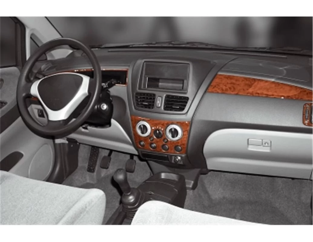 Suzuki Liana 06.01-12.03 Inleg dashboard Interieurset aansluitend en pasgemaakt op he 6-Teile - 1