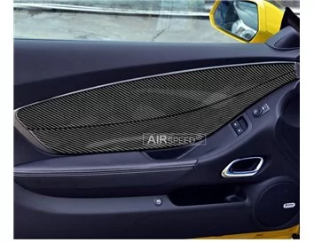 Car accessories Chevrolet Camaro 2010-2015 interior dash kit, Optional Front Dash And Door Trim, 8 Pcs.