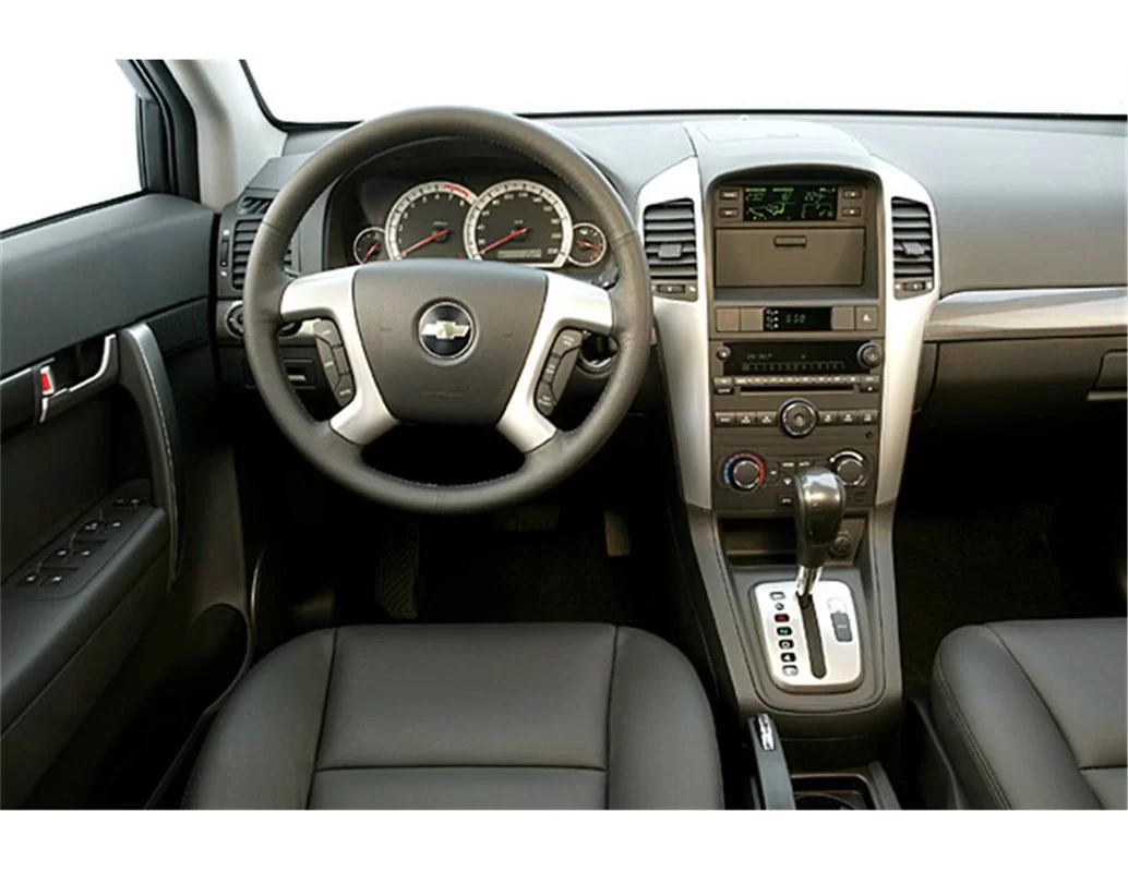 Chevrolet Captiva 01.07-01.12 Inleg dashboard Interieurset aansluitend en pasgemaakt op he 18 -Teile - 1