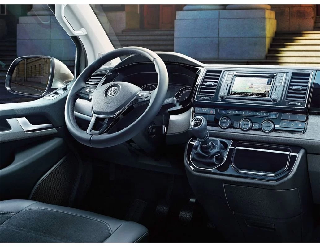 Volkswagen Transporter T6 2016 Inleg dashboard Interieurset aansluitend en pasgemaakt op he 38-Teile - 1