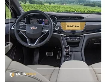 Car accessories Cadillac XT6 2019 - Present Multimedia 8" ExtraShield Screeen Protector