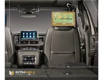 Chevrolet Tahoe 2019 - 2022 Passenger monitors 2 pcs, ExtraShield Screeen Protector - 1