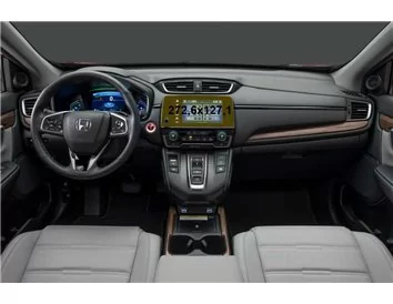 Car accessories Honda CR-V 2016 - Present Multimedia 8" ExtraShield Screeen Protector