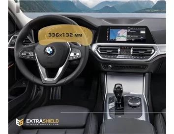Car accessories BMW 3 Series (G20) 2020 - Present Digital Speedometer (without sensor) 12,3" ExtraShield Screeen Protector