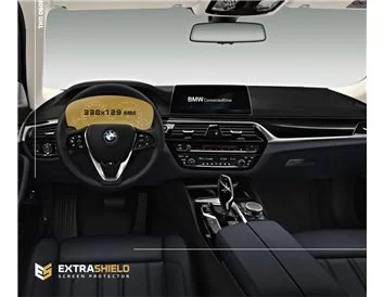 Car accessories BMW 5 Series (G30) 2016 - 2020 Digital Speedometer (left button) 12,3" ExtraShield Screeen Protector
