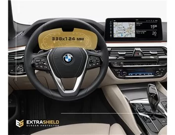 BMW 5 Series (G30) 2020 - Present Digital Speedometer (with sensor) 12,3" 338,1?123,1 ?? ExtraShield Screeen Protector - 1