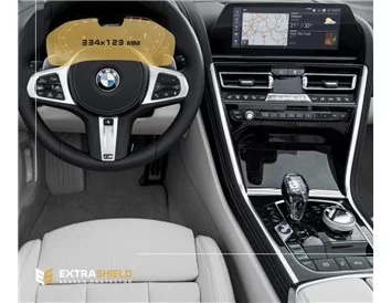 Car accessories BMW 8 Series (G14-16) 2018 - Present Digital Speedometer (with sensor) 12,3" ExtraShield Screeen Protector