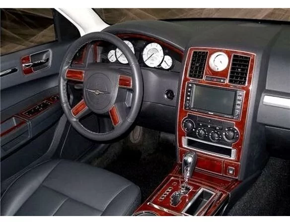 Chrysler 300 2005-2007 Ensemble complet, avec système NAVI Intérieur BD Dash Trim Kit