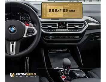 Car accessories BMW X4 (G02) 2021 - Present Multimedia 12,3" ExtraShield Screeen Protector