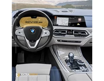 Car accessories BMW X7 (G07) 2018 - Present Digital Speedometer (with sensor) 12,3" ExtraShield Screeen Protector
