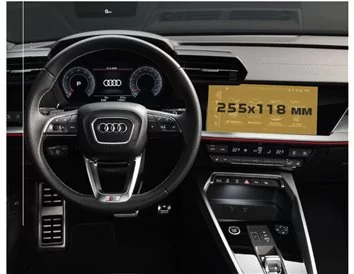 Car accessories Audi A3 (8Y) 2020-Presnt. Multimedia MMI Navigation plus 10,1" ExtraShield Screeen Protector