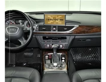Car accessories Audi A6 (x7) 2014 - 2018 Multimedia MMI 8" ExtraShield Screeen Protector