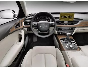 Car accessories Audi A7 I (4G) 2014 - 2018 Multimedia MMI 8" ExtraShield Screeen Protector