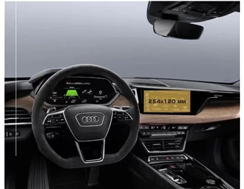 Car accessories Audi E-tron GT (RS) 2021 - Present Multimedia 10,1" ExtraShield Screeen Protector