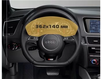 Car accessories Audi Q5 II (FY) Pre-facelift 2016 - 2019 Digital Speedometer ExtraShield Screeen Protector