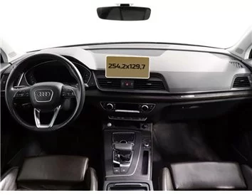 Car accessories Audi Q5 II (FY) Pre-facelift 2016 - 2019 Multimedia MMI 8,3" ExtraShield Screeen Protector