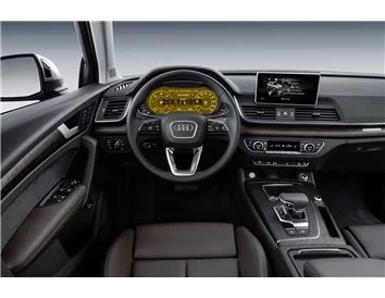 Car accessories Audi Q5 II (FY) Facelift 2019 - Present Digital Speedometer Audi Virtual Cockpit 12" ExtraShield Screeen Protect