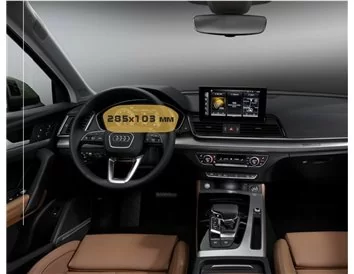 Car accessories Audi Q5 II (FY) 2021 2020 - Present Digital Speedometer Audi Virtual Cockpit 8,3" ExtraShield Screeen Protector