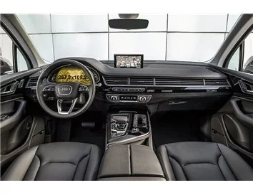 Car accessories Audi Q7 II (4M) Pre-facelift 2016 - 2019 Digital Speedometer Audi Virtual Cockpit 12" ExtraShield Screeen Protec