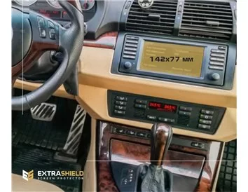 BMW X5 (E53) 1999 - 2006 Multimedia 5,8" ExtraShield Screeen Protector - 1